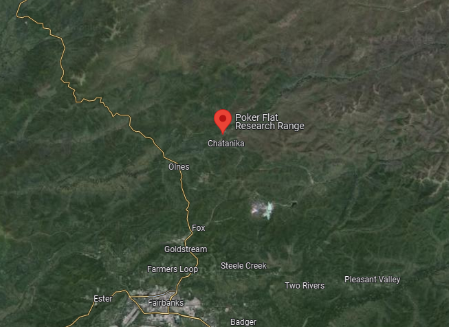 Poker Flat Research Range (PFRR) Fairbanks